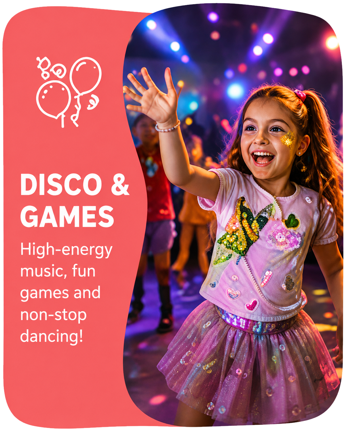Disco and games for children